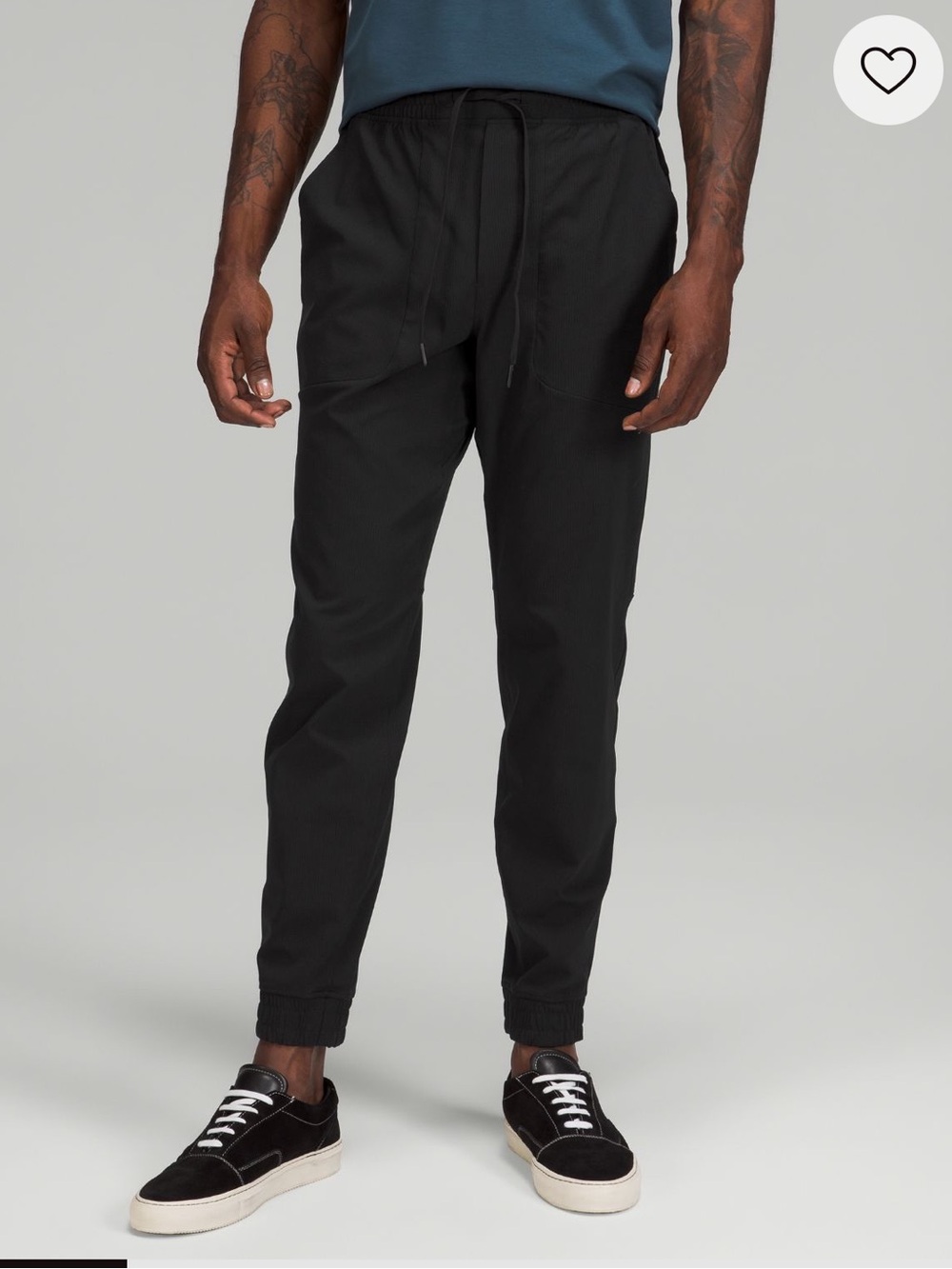 black Lululemon ABC Joggers size M
